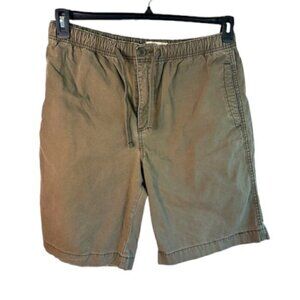 Old Navy Men’s Olive Green Zip Up and Tie Shorts Size W34